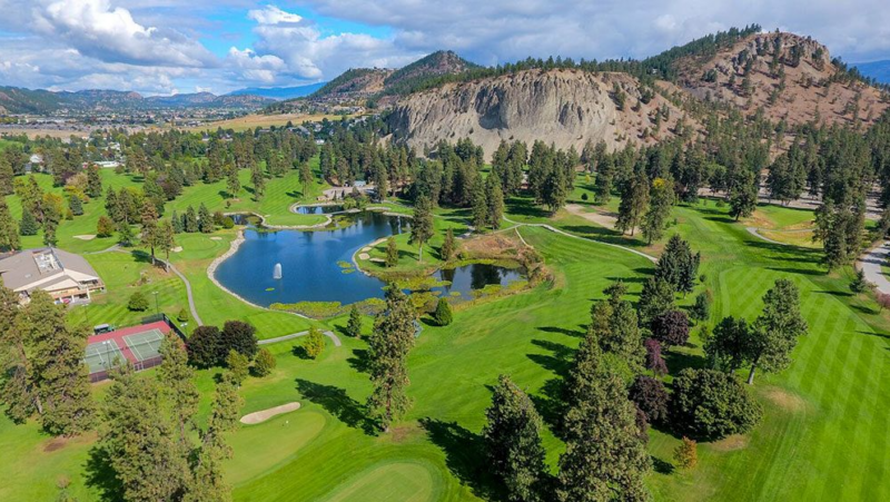 Kelowna CC Aerial view