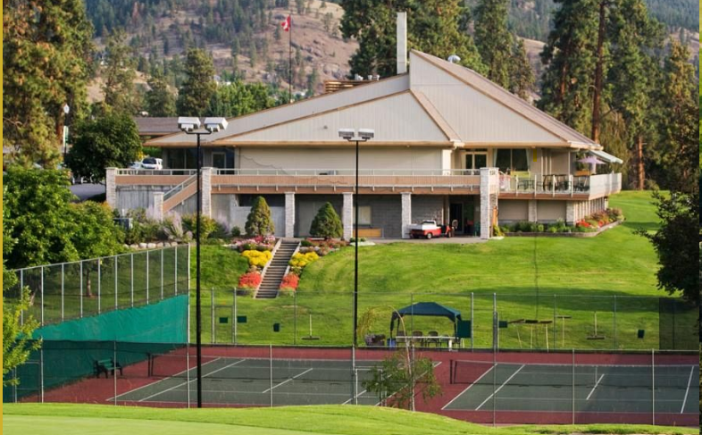 Kelowna CC tennis court